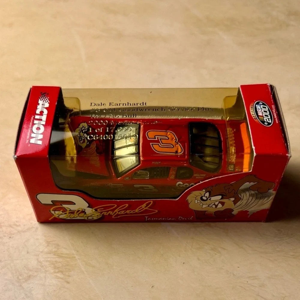 Action Dale Earnhardt #3 Taz No Bull 2000 Monte Carlo 1:64 Red Diecast Car